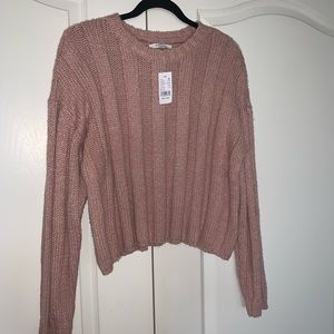 PacSun Tan/Pink Sweater - Small - Brand new with Tags